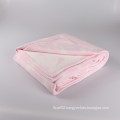 AZO Free High Quality Organic Cotton Material Jacquard Woven Cotton Blankets